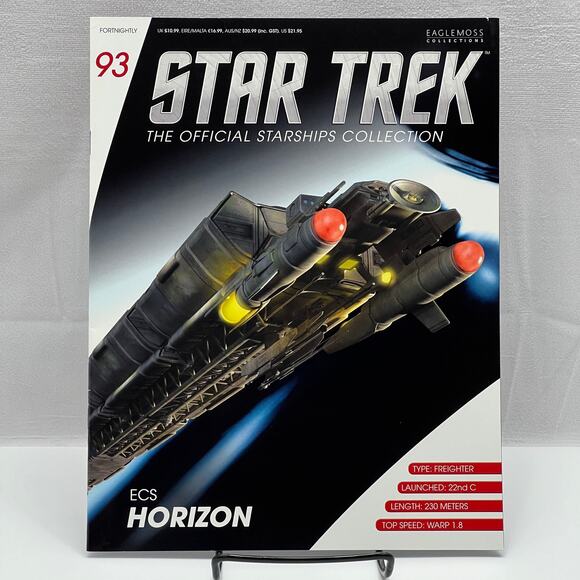 Eaglemoss 2018 Star Trek ECS Horizon Diecast Starship 93 - Picture 9 of 10